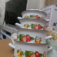 سرویس قابلمه لعابی|ظروف پخت‌وپز|تبریز, |دیوار