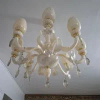 لوستر کریستالی نو|حراج|قزوین, |دیوار