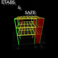 انجام پروژه های دانشجویی ایتبس ETABS و سیف SAFE