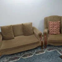 مبل راحتی کاملا نو بدون‌هیچ‌عیبی