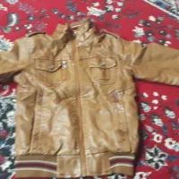 کاپشن بچگانه چرمی L