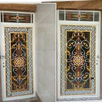 نقاشی ساختمان ورنگ امیزی دلپسند
