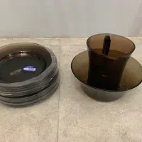 سرویس بلور ۱۴ پارچه|ظروف سرو و پذیرایی|نوشهر, |دیوار