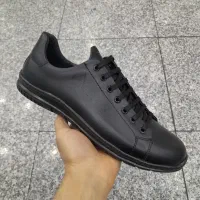 کفش محسن ونس تمام چرم طبیعی زیره لاستیک کد۴۱۷