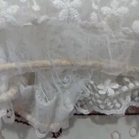 پرده حریر. در حد نو.|پرده، رانر، رومیزی|صباشهر, |دیوار