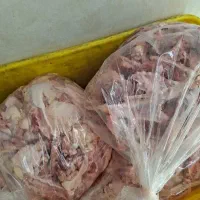 گردن و اسکلت مرغ