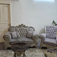 مبل ده نفره سالم و تمیز از مبلمان خاکسار|مبلمان خانگی و میز عسلی|مشهد, کوشش|دیوار
