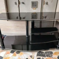 میز تلوزیون شیشه ای