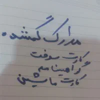 کیف کارت سوخت کارت ماشین گواهینامه گم شده|اشیا|بروجرد, |دیوار