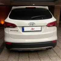 سانتافه 2014 سفید صدفی بدون رنگ