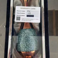 گلدان فیروزه کوبی آقا جانی ارتفاع ۳۱cm