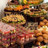 انواع دسر دلمه پیراشکی و تهیه انواع پک نذری