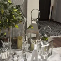 ست کامل فانوس و اکسسوری کریسمس  همه شون ۳ میلیون