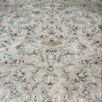 فرش گل برجسته 1200 شانه 15 متری
