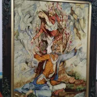 تابلو فرش تمنای بخشایش