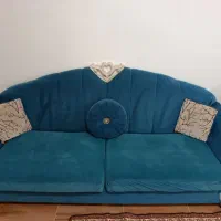 مبل 7 نفره + ۳ عدد جلو مبلی+ ۱ عدد میز تی وی