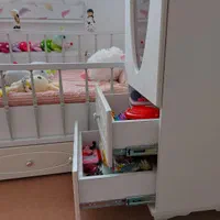 فروش سرویس تخت و کمد کودک کم کار کرد|تخت و سرویس خواب|اردبیل, |دیوار