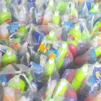 توزیع چند پک شویند برای بچهای بیسرپرست