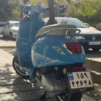 وسپا صفر ۹۸ با رنگ خاص آبی ۵۰ درجه لیمیتد ادیشن|موتورسیکلت|تهران, جمال‌زاده|دیوار