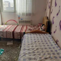 دو عدد خوشخواب طبی فنری رویال و دو عدد تخت فلزی|تخت و سرویس خواب|مشهد, شهرک لشکر (شهرک غرب)|دیوار