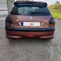 پژو 206 تیپ 2 مدل 87 شکلاتی