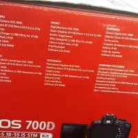 دوربین canon700d|دوربین عکاسی و فیلمبرداری|قشم, |دیوار