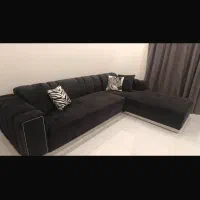 مبل ال و میز تلویزیون