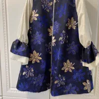 مانتو مجلسی ژاکارد