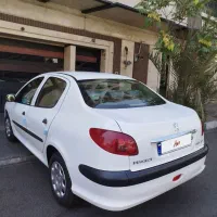پژو206 sdمدل اخر۹۸ فول درحدصفرv8 دریچه گازسیمی