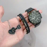 ست گردنبند دونفره مشکی با قیمت استثتایی