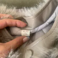 کاپشن خز اورجینال و شلوارک چرم