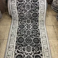 فرش ستاره طوسی موکت مدرن