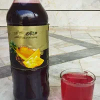 شربت آلبالو تازه وخوشمزه وخوشرنگ