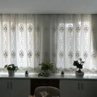 پرده پذیرایی و اتاق خواب