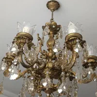 لوستر و دیوارکوب برنز