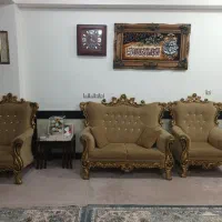 مبل سلطنتی۷نفره|مبلمان خانگی و میز عسلی|علی‌آباد کتول, |دیوار