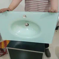 روشویی کرین و شیشه ای