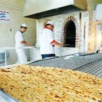 شاطر سنگک و پیشکار و خمیر گیر