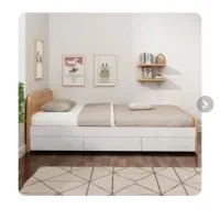 تخت خواب ۱نفره (کلبه)|تخت و سرویس خواب|اصفهان, رهنان|دیوار