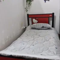 سرویس خواب تخت و کمدسه تیکه کودک|تخت و سرویس خواب|قم, شاه احمد قاسم|دیوار