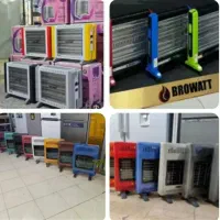 بخاری کوچک اتاق خواب برقی و گازی و بدون دودکش