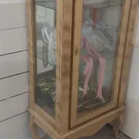 ویترین چوب راش|بوفه، ویترین، کنسول|قم, آزادگان|دیوار