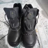 کفش ایمنی پاتن ۴۳ چرم جلواهنی