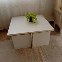 میز جلو مبلی با چهارتا عسلی