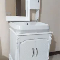 روشویی کابینتی pvc آینه باکسpvc