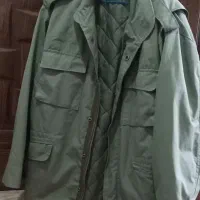 فروش اورکت سبز گرم در حد نو با قیمت استثنایی