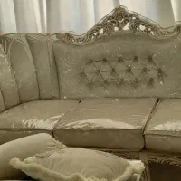 مبلمان سلطنتی ۷ نفره راحتی درحد نو