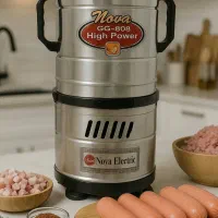 کاتر میکسر و غذاساز گیربکسی نوا (سوسیس/کالباس ساز)