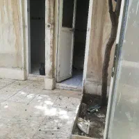 درب آلمینیومی درحد نو، بهمراه چهارچوب