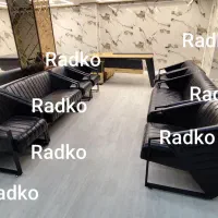 مبلمان اداری نیم ست افرا مدل کات چستر